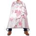 Waterproof Barber Cape -japanese style sakura flower Cheetah Haircut Bib for Men Unisex Hair Cutting Cape(8rp1a)