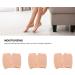 Gel Heel Protector Relieve Heel Pain and Heal Dry Cracked Heels Silicone Heel Cups 3 Pairs Repair Socks Heels Breathable Open Toe Moisturizing Gel Heel Socks for Dry Hard Heels Flesh Pink - Buy Online on GoSupps.com