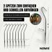 Premium Stainless Steel Smeck Hook Set - 21cm Meat & Fish Smoking Hooks for Trout Salmon Eel - Ideal Smoked Chips Accessories (8 Pack) - Buy Online on GoSupps.com