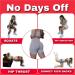 Fabric Resistance Bands Set | 3 Booty & Leg Exercise Bands for Women | Glute & Squat Bands for Effective Workouts - Buy Online on GoSupps.com
