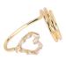Fingernail Rings Fingernail Cap Cover Easy To Match for Women Girls(3055g)