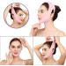 Asphodelia 2PCS Double Chin Reducer Chin up Mask Face Lifting Belt Reathable Comfortable V Line Lifting Mask Innovative Lifting Technology Tightening Skin Preventing Sagging - Buy Online on GoSupps.com