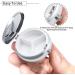 Portable 3-Compartment Pill Organizer | Decorative Metal Medicine Case - Set of 4 | Ideal Gift for Vitamins & Medications - Buy Online on GoSupps.com