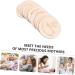 Ukcoco Baby Toys | 14-Piece Milestone Discs & Biting Toys for Newborns | Durable Wooden Baby Memory Set - Buy Online on GoSupps.com