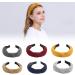 URAQT Headbands 6 Packs Fabric Hair Band Wide Plain Elastic Head Wrap Cute Knot Accessories for Women and Girls A-6 Pack - Buy Online on GoSupps.com