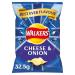 Walkers Cheese and Onion Crisps 32.5g cheese_and_onion 32.5 g (Pack of 1)