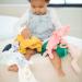 Bella Tunno Teether Buddy - Soft Plush Baby Lovey with Textured Teether and Rattling Head - Dog Theme - Buy Online on GoSupps.com