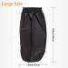 Kenllas Long Satin Sleep Bonnet - Extra Large Night Cap for Women with Long Curly Dreadlock Braid Hair - Black - Buy Online on GoSupps.com