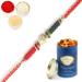 Ghasitaram Gifts Rakhi for Brother Rakhis Online- 4211 Fancy Thread Rakhi with 100 GMS of Dryfruits Mix Can Rakhi Set with 100 gms of Dryfruits Mix Can