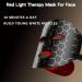 Buy Red Light Therapy Face Mask - 7 Color LED Skin Care Device for Face & Neck - Infrared Facial Treatment - Buy Online on GoSupps.com
