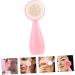 OHPHCALL Silicone Face Brush Hand Scrubber Face Spa Brush Face Cleansing Brush Handheld Face Brush Cleansing Facial Brush Deep Facial Cleaning Brush Silica Gel Portable Accessories Pink 12x4.5cm - Buy Online on GoSupps.com