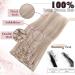 Easyouth Ash Blonde Clip in Hair Extensions 12 Inch 70g 7Pcs - Real Human Hair Highlight Blonde #18P613 - Buy Online on GoSupps.com