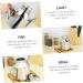 Milisten 2pcs Sauce Pot Olive Oil Cruet Kitchen Oil Soy Sauce Bottle Oil Drip Dispenser Oil Vinegar Cruet Bottle Household Vinegar Bottle Olive Oil Pourer Water Bottle Stainless Steel Metal 18.5X14.5X11CMx2pcs Silverx2pcs - Buy Online on GoSupps.com