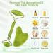 Uraqt Gua Sha & Facial Roller Set - Green Jade Massager for Skincare Fine Line Reduction & Valentine's Day Gifts - Buy Online on GoSupps.com