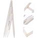 Eyebrow Scale Measuring Tool Eyebrow Ruler Tool Second Generation Eyebrow Card Make up 16X4.5X0.6CM Silver - Buy Online on GoSupps.com