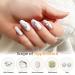 Yagoyan Rhinestone Glue 8ml - Clear Nail Gem Adhesive with Dual-Head Brush - 2 Jars - Buy Online on GoSupps.com