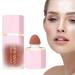 bellv Blush Stick 2 in 1 Liquid Blush Lip Color Cheek Cream Light Blush Blush Blush Stick for Cheek Eyes Lip Adds Color Valentine's Day Gift Bellv