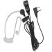 Two Way Radio Earpiece - Noise Canceling Transparent Security Headphones with PTT/VOX Pair - Buy Online on GoSupps.com
