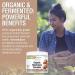 Solaray Organic Fermented Mushroom Complete Powder 2000mg | 60g - Premium Organic Blend - Buy Online on GoSupps.com