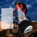 Reflective Bicycle Rain Hood | Waterproof Helmet Cover & Protection for All Helmets - Black - Buy Online on GoSupps.com