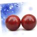 Beavorty 6 STK Chinese Health Massage Balls - Muscle Roller & Fitness Device for Pain Relief | Red Massage Balls - Buy Online on GoSupps.com