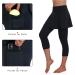 ANIVIVO Women Tennis Skirted Leggings with Pockets - Black Capris XX-Large - Buy Online on GoSupps.com