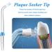 INBOLM Flosser Replacement Tips for Waterpik Water Flosser 6 Pcs Replacement Tips for Waterpik Water Flosser Water Flossers Replacement Heads Compatible with Waterpik Oral Irrigator - Buy Online on GoSupps.com