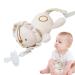 Soft Toy Pacifier Holder - Lion Pocket Buddy Lovey | Skin-Friendly & Comfortable | Ideal for Babies 0+ | Perfect for Children's Parties - Buy Online on GoSupps.com