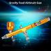 0.2mm Oxygen Spray Gun for Professional Airbrush Kit - Gold | Facial Moisturizing & Pore Cleansing Tool - Buy Online on GoSupps.com