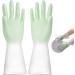 Kitchen Dishwashing Gloves Dishwashing Cleaning Gloves Waterproof Household Rubber Dishwashing Cleaning Gloves for Dishesand Household Chores - Buy Online on GoSupps.com