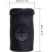 iGadgitz Home U7168 Fabric Dog Waste Bag Dispenser Dog Poo Bag Holder with Carabiner Clip - Black - Buy Online on GoSupps.com