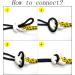 2 Pack Towable Tube Tow Rope Connector - Water Sports Accessories for Tubing - Buy Online on GoSupps.com