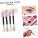 DOITOOL 30pcs Eye Shadow Stick Sponge Mini Makeup Double Eyeshadow Makeup Sticks Mirror Woman - Buy Online on GoSupps.com