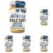 Whole Earth Smooth Organic Peanut Butter 340 g Jar Original Nut Spread Made with All Natural Ingredients No Added Sugar Gluten Free Vegetarian & Vegan Friendly (Pack of 5) 340 g (Pack of 5)