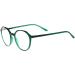 Round Reading Glasses for Men & Women - Lightweight XL Plastic Frame in Red Green & Black - All Diopters Available - Buy Online on GoSupps.com
