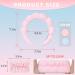 Leezmark 6 PCS Face Wash & Spa Headband Wristband Set - Pink & Light Blue | Makeup & Skincare Headbands for Washing Face - Buy Online on GoSupps.com