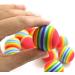 Bepets 12PCS Colorful Rainbow Foam Balls for Cats - Soft Sponge Cat Toy Balls for Indoor Play and Training - Buy Online on GoSupps.com