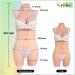 CYOMI Realistic Silicone Breast Forms - D Cup Bodysuit for Crossdressers & Transgender Cosplay | International Shipping - Buy Online on GoSupps.com