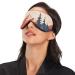 Haskirky Light Blocking Eye Mask Breathable and Adjustable Adult Men and Women Travel on Business Trips Yoga Meditation Light Smooth Comfortable Eye Mask Office Deep Sleep Goodies Mountain Landscap - Buy Online on GoSupps.com