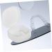 Buy Sewoart Prosthesis Storage Box - Compact Holder for Dentures & Artificial Teeth Durable White Container (8.00x7.70x3.50cm) | International Shipping Available - Buy Online on GoSupps.com
