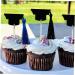 VINTORKY 12pcs Graduation Season Card 2023 Gradcupcake Topper Cupcake 2022 Topper Happy Graduation Diploma Mini Top Hat Graduation Caps Cake Topper Chinstrap Finished Product Paper Student Black 10X3.8X3.8CM - Buy Online on GoSupps.com