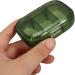 Healeved Travel Organizer Portable Case Medicine Dispenser 3 Compartments Small Case for Pocket Purse Daily Medicine Holder Container Green - Buy Online on GoSupps.com