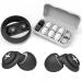 Ear Plugs - Ear Plugs for Sleeping Noise Cancelling Earplugs for Noise Reduction Reusable Silicone Earplugs for Sleep Concerts Work and Travel Super Soft Sound Blocking Ear Plug Grey