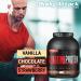 Body Attack Creatine Protein Shake - Vanilla 2kg | Gluten-Free Pre & Post Workout Supplement | 3G Creapure Wheypep Glutamine Arginine & Ornithine - Made in Germany - Buy Online on GoSupps.com