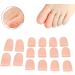 16-Pack Toe Cover Caps | Breathable Gel Sleeve for Ingrown Toenails & Toe Pain Relief - Buy Online on GoSupps.com