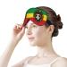 Lion Glasses Jamaica Rasta Sleep Mask Eye Cover for Sleeping Blindfold with Adjustable Strap Blocks Light Night Travel Nap for Men Women - Buy Online on GoSupps.com