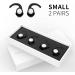 Afflatus Small Ear Plugs for Kids & Adults with Small Ear Canals - Noise Cancelling Soft Earplugs for Sleeping, Flying - Green (Size S, 2 Pairs) - Buy Online on GoSupps.com