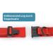 Buy Pettec Dog Collar - Neoprene & Nylon Adjustable Handle Collar for Small & Large Dogs Softly Padded Robust & Water-Repellent Red (34-44 cm) - International Shipping Available - Buy Online on GoSupps.com