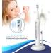 Sonic Electric Toothbrush for Adults with 5 Replacement Heads, 3 Modes & Timer | Rechargeable Travel Toothbrush - White - Buy Online on GoSupps.com