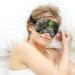 Green Leaf Gnome Sleep Eye Mask | Elastic Strap/Headband for Women & Men | Ideal for Sleep, Travel, Nap - Buy Online on GoSupps.com